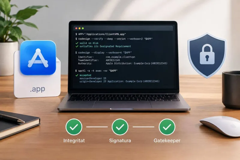 Valida una app abans de distribuir-la amb Gatekeeper